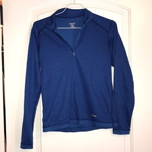 Blue Patagonia sport pullover